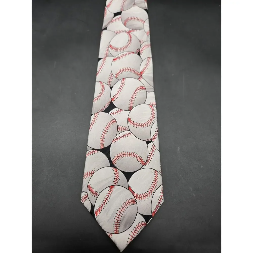 Men's Keith Daniels Baseball Tie Play Ball Series 1 Of 6